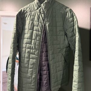 lululemon athletica Green Quilted Jacket